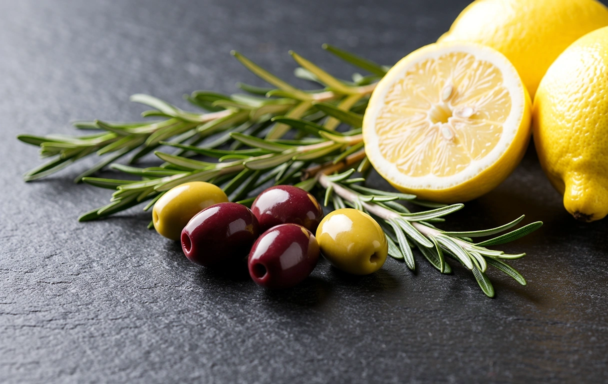 Ingredienti naturali e freschi